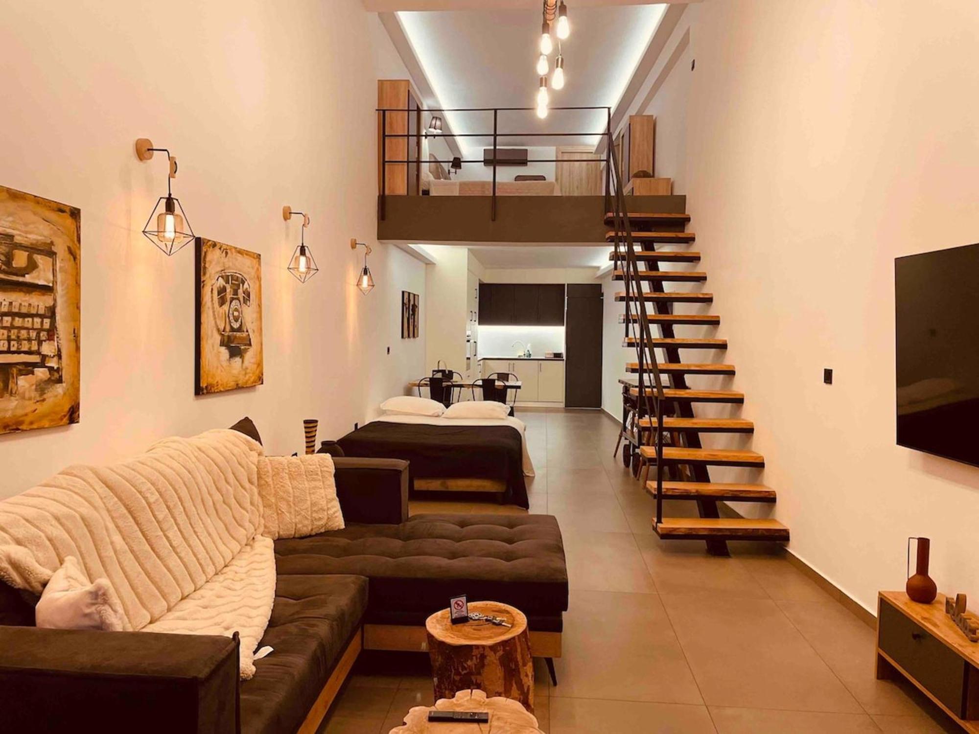 Appartement Loft Athens -Nomad Friendly # Superhost Hub# Extérieur photo